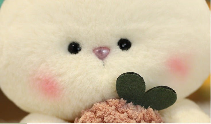 Pink White Bunny Plush Toys - TOY-PLU-12704 - Haoweida - 42shops