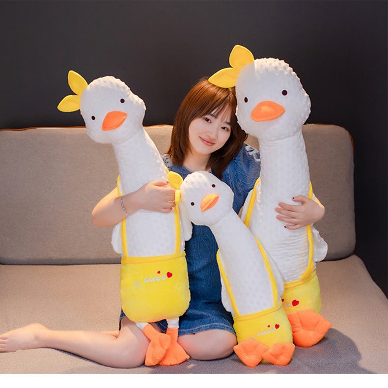 Pink Yellow Duck Plush Toy Sleep Pillow - TOY-PLU-61104 - Yangzhou burongfang - 42shops