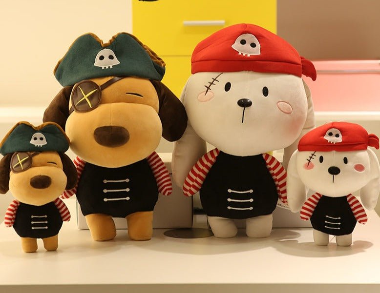 Pirate Theme Cute Bunny Dog Plush Toy - TOY-PLU-34203 - Junyang - 42shops