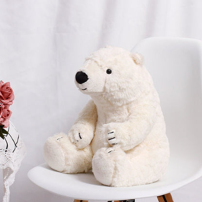 Polar Bear Plush Toys White Bear Stuffed Animal   