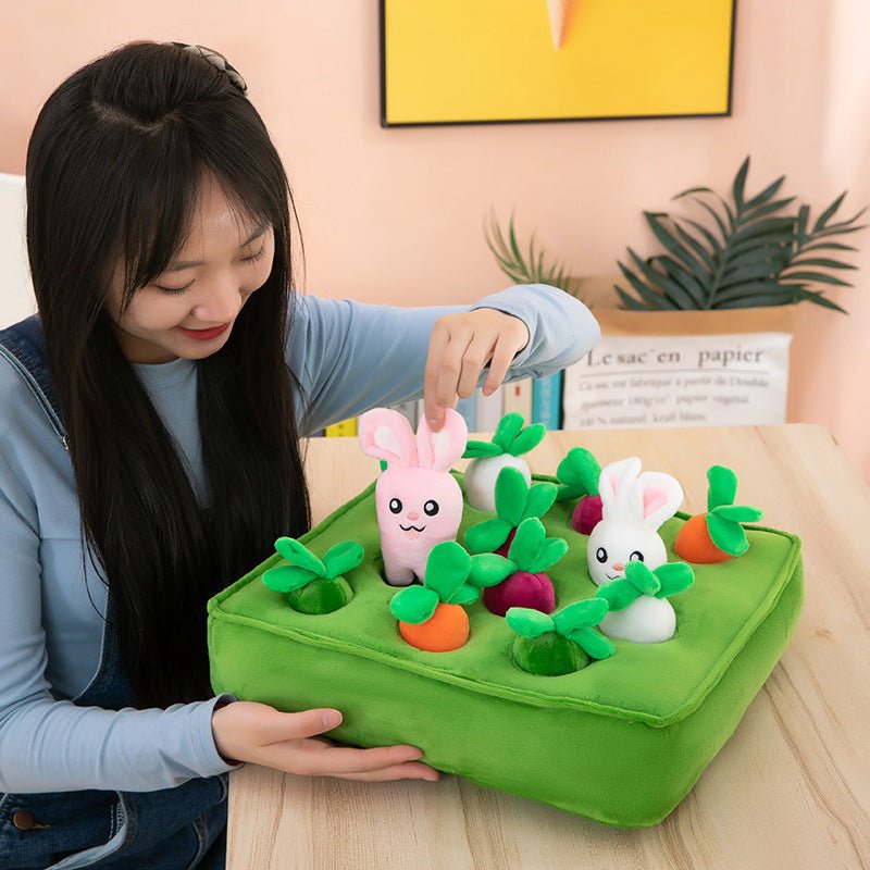 Pull the Radish Plush Toy Parent-child Interactive Toy - TOY-PLU-32501 - Yangzhoumengzhe - 42shops