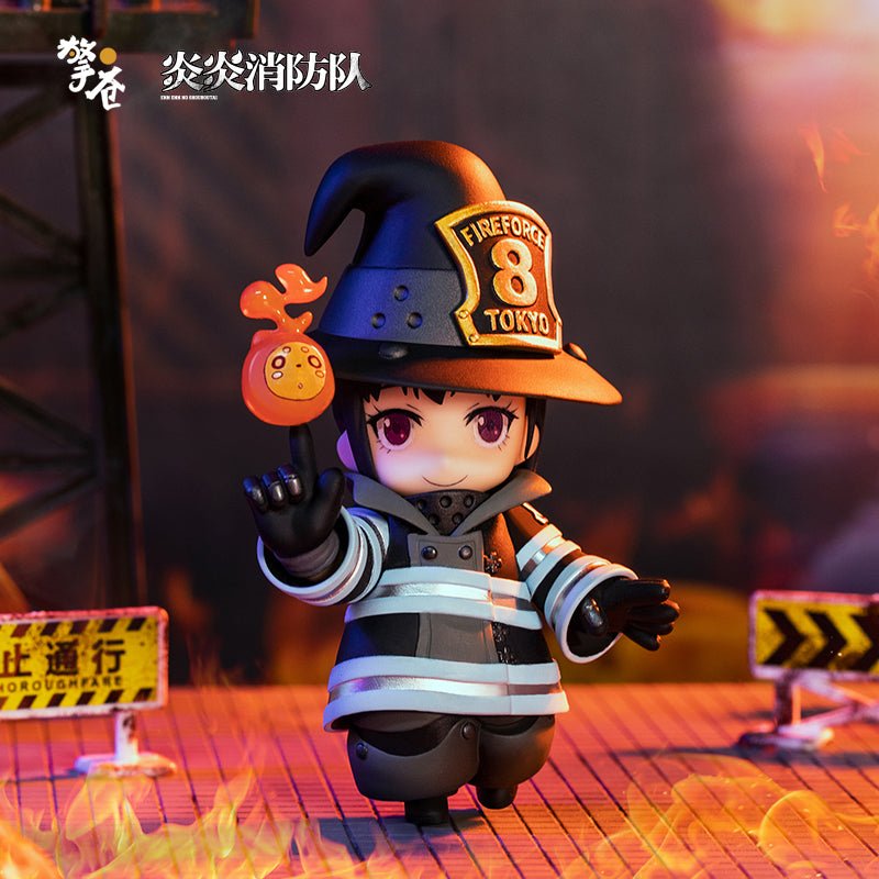 Qing Cang Fire Force Q Verison Figurine Kotatsu Tamaki Maki Oze - TOY-ACC-38102 - Qing Cang - 42shops
