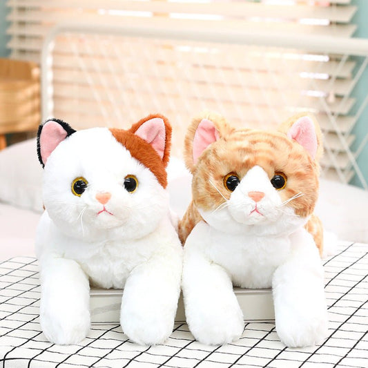 Realistic Cat Plush Toys Stuffed Animal - TOY-PLU-32801 - Yiwu xuqiang - 42shops