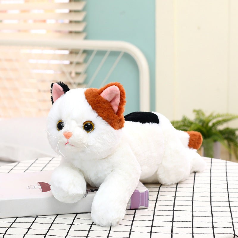 Realistic Cat Plush Toys Stuffed Animal - TOY-PLU-32803 - Yiwu xuqiang - 42shops