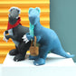 Realistic Dinosaur Stuffed Animal Birthday Gift dinosaur uncle+dinosaur aunt 26 cm/10.2 inches 