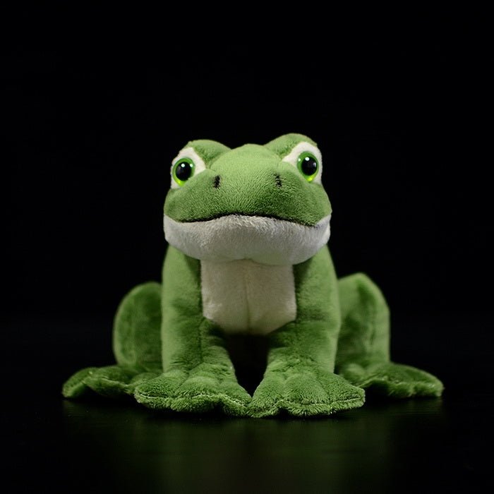 Realistic Green Frog Plush Toy - TOY-PLU-44201 - Soft time TOY - 42shops