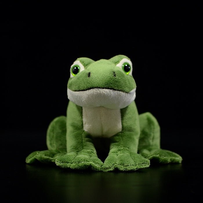 Realistic Green Frog Plush Toy - TOY-PLU-44201 - Soft time TOY - 42shops (green) 3152:27891