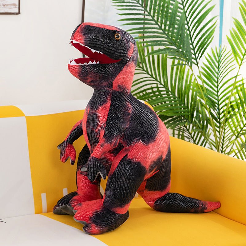 Realistic Green Red Dinosaur Plush Toys - TOY-PLU-20704 - Rongcheng ziyan - 42shops