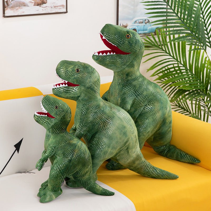 Realistic Green Red Dinosaur Plush Toys - TOY-PLU-20701 - Rongcheng ziyan - 42shops