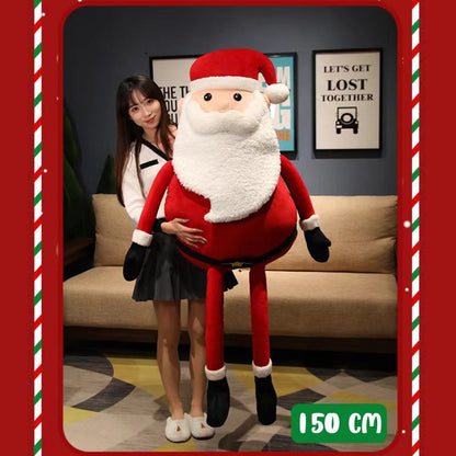 Red Christmas Santa Plushie Sleep Pillows - TOY-PLU-51301 - Yangzhoujiongku - 42shops