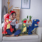Red Green Dinosaur Plush Stuffed Toys - TOY-PLU-20801 - Qiaorong - 42shops