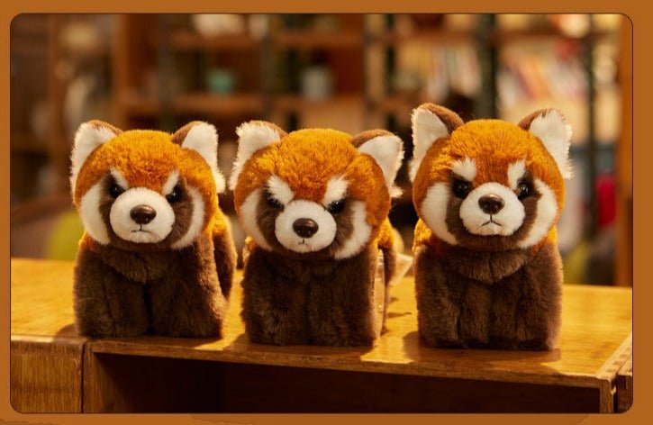 Realistic red panda on sale stuffed animal