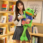 Sad Green Frog Plush Toy - TOY-PLU-28705 - yangzhouyile - 42shops