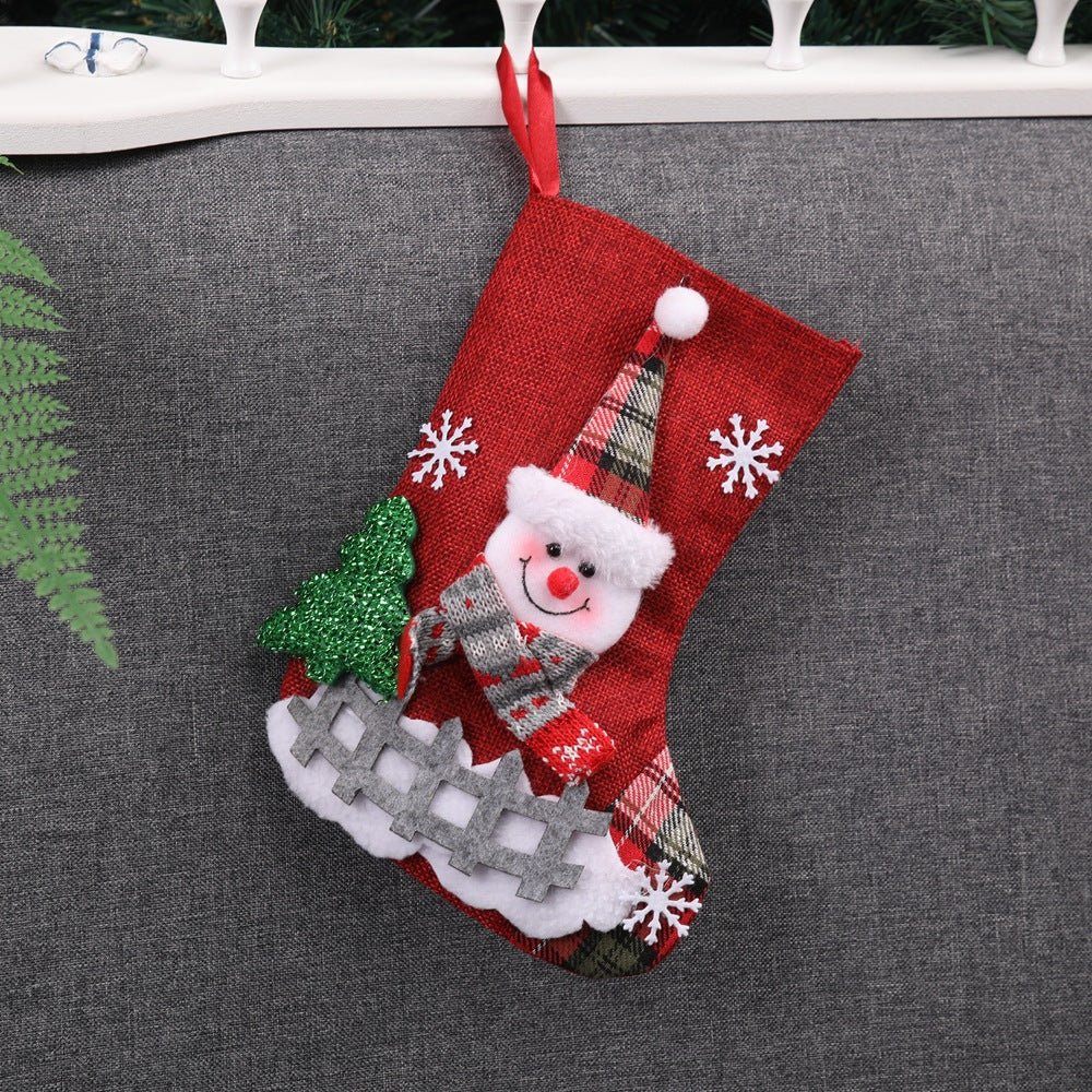 Santa Claus Christmas Stocking Gift Bag - TOY-PLU-24802 - YWSYMC - 42shops