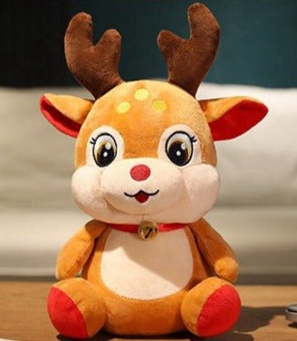 Santa Claus Reindeer Plush Toy Christmas Decorations - TOY-PLU-35505 - Yangzhou jiongku - 42shops