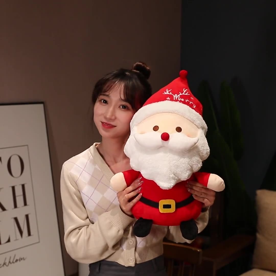 Santa Reindeer Plush Toys Christmas Decorations - TOY-PLU-36401 - Yangzhou jiongku - 42shops