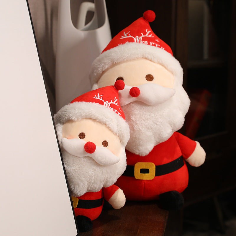 Santa Reindeer Plush Toys Christmas Decorations