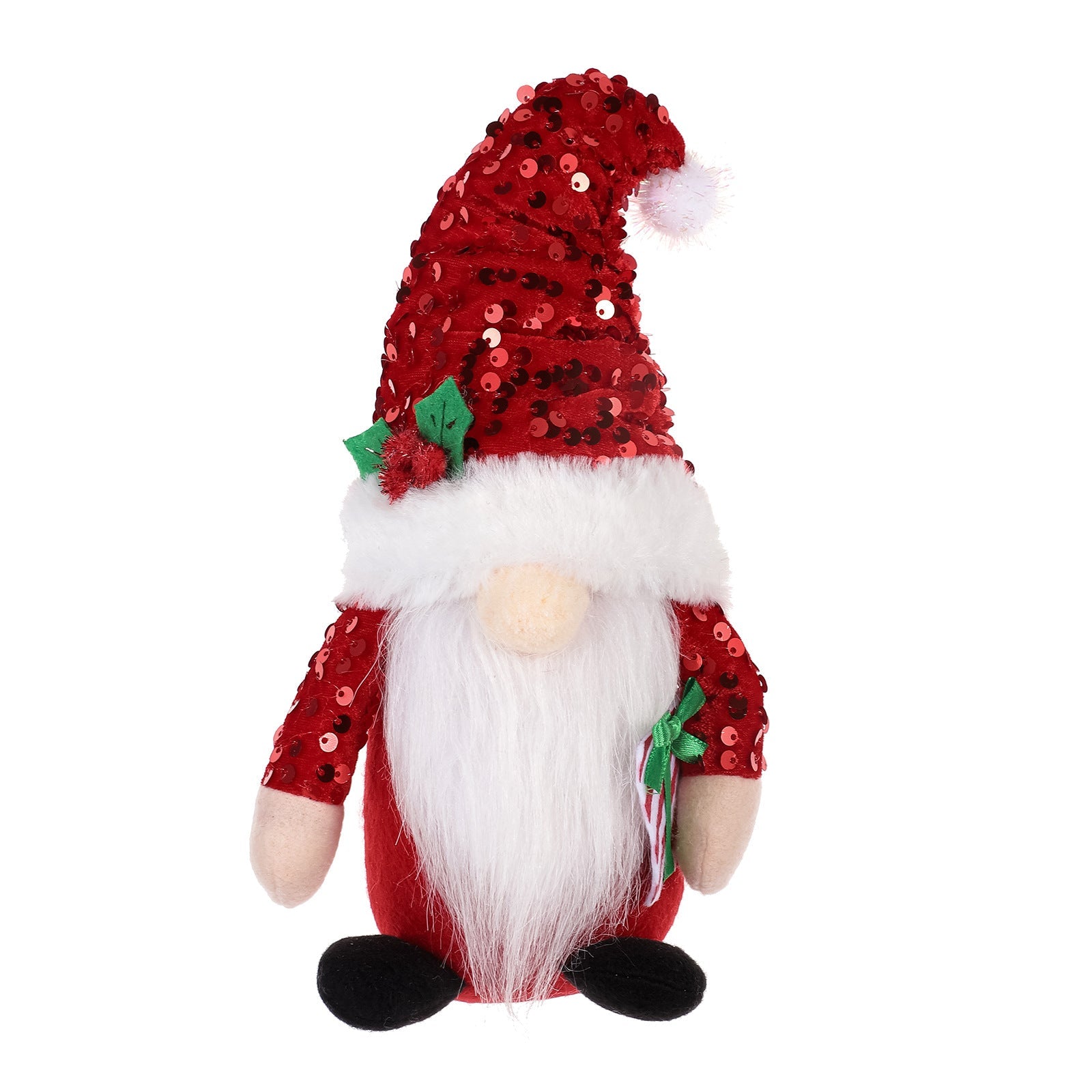 Sequin Hat Faceless Rudolph Gnome Doll Christmas Ornament - TOY-PLU-35801 - YWSYMC - 42shops