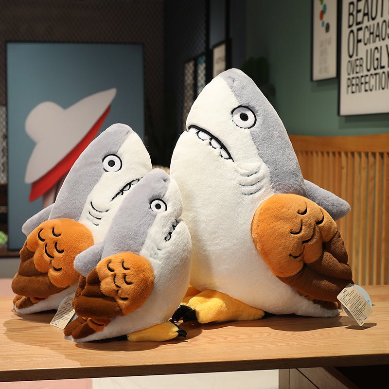 Shark Plush Toy Funny Shark Stuffed Animal Pendant - TOY-PLU-31101 - yangzhouyile - 42shops