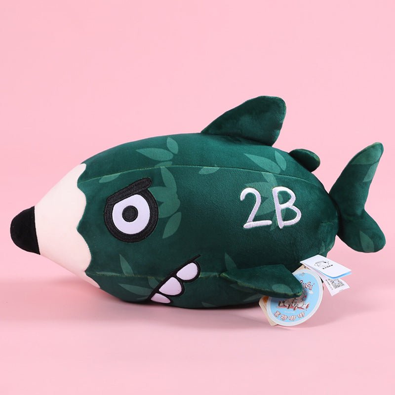 Shark Plush Toy Funny Shark Stuffed Animal Pendant - TOY-PLU-31113 - yangzhouyile - 42shops