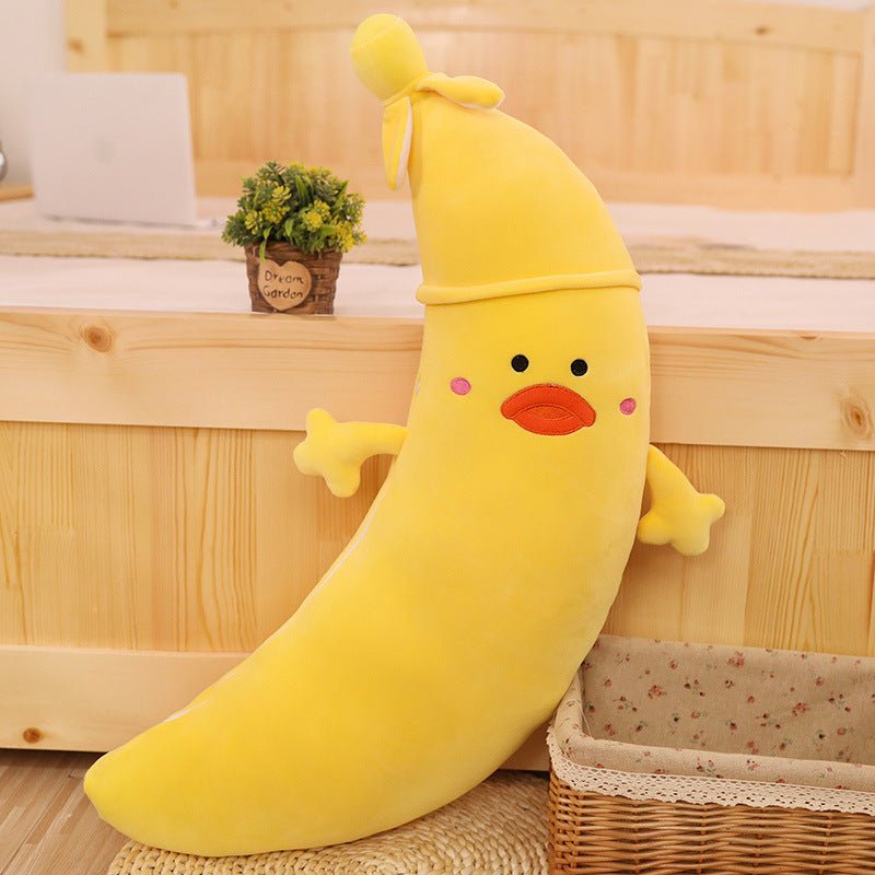Soft Cartoon Animal Banana Plush Pillow - TOY-PLU-65904 - Yangzhouburongfang - 42shops