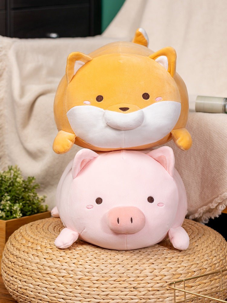 Soft Elephant Pig Shiba Inu Animal Plush Pillow Toys - TOY-PLU-66303 - Yangzhou kaka - 42shops