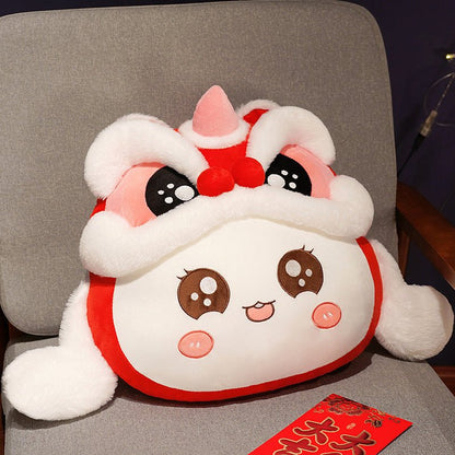 Soft Lion Rabbit Plush Pillow Stuffed Animal Toy - TOY-PLU-86601 - Yangzhoumeixuan - 42shops