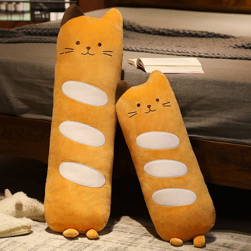 Cat with body outlet pillow