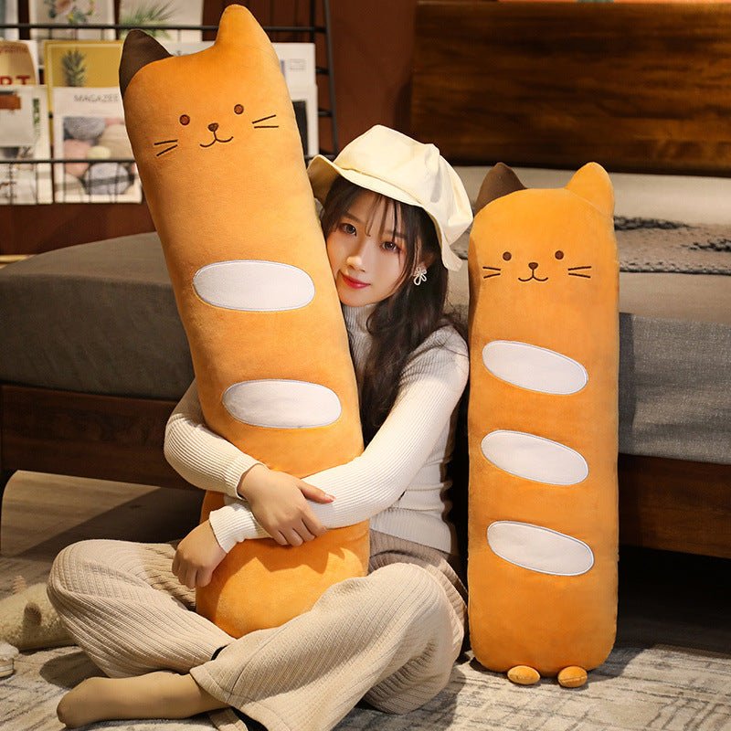 Soft Long Bread Cat Plush Body Pillows - TOY-PLU-62301 - Yangzhou kaka - 42shops