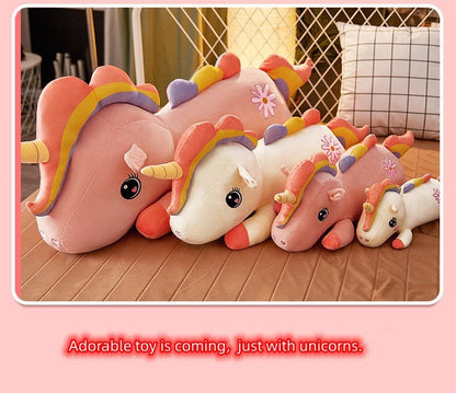 Soft Pink Unicorn Plushie Toys Stuffed Animal - TOY-PLU-27201 - Yiwu xuqiang - 42shops