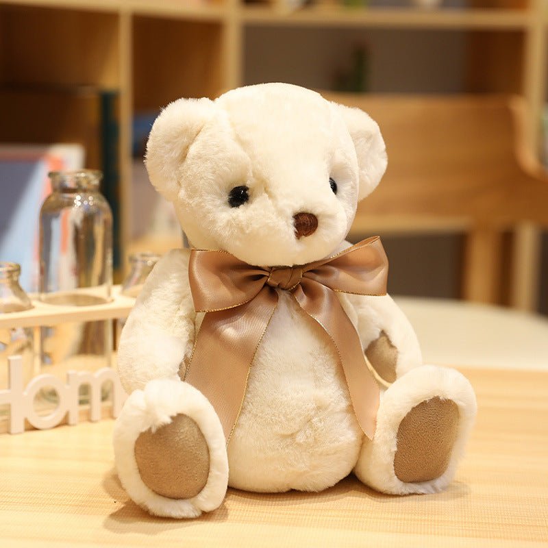 Soft Teddy Bear Plush Toy with Ribbon Bow - TOY-PLU-81902 - Yangzhoumuka - 42shops