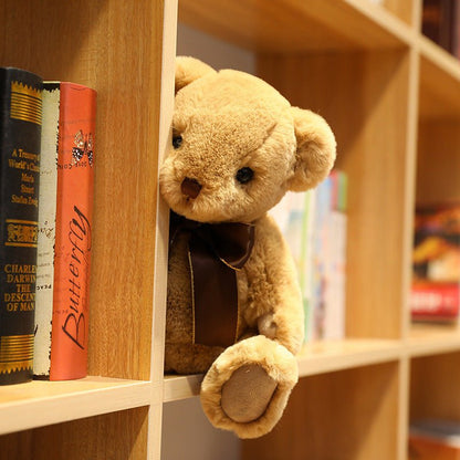 Soft Teddy Bear Plush Toy with Ribbon Bow - TOY-PLU-81903 - Yangzhoumuka - 42shops