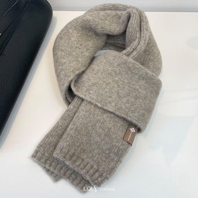 Solid Colour Wool Blended Scarf Multicolors - TOY-ACC-15303 - LAN GE - 42shops