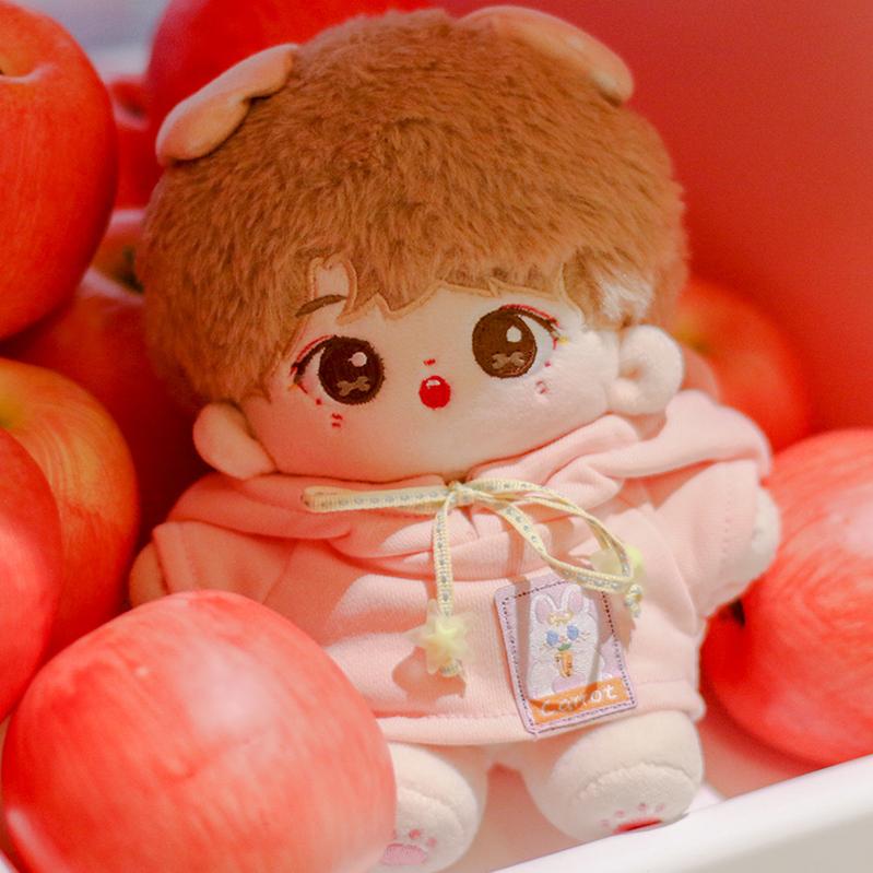 Solid Cotton Doll Hooded Sweatshirt Multicolor - TOY-ACC-23101 - THE CARROT'S - 42shops