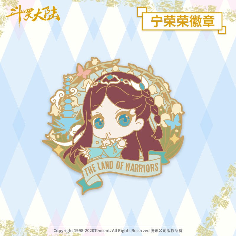 Soul Land Tang San Xiao Wu Metal Badges 6990:401385