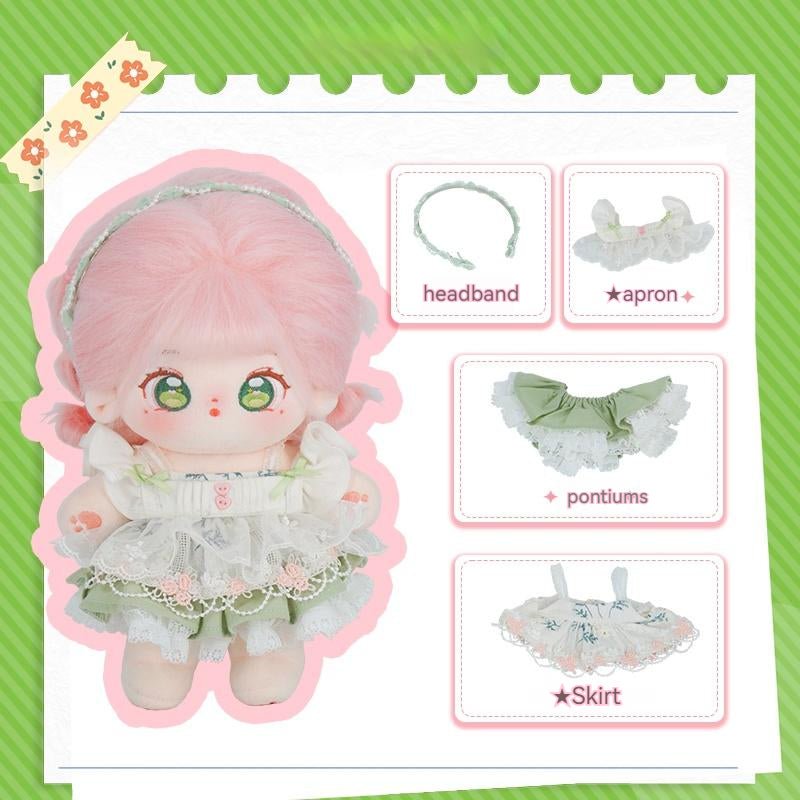Southern France Holiday Tea Break Girl Cotton Doll Clothes - TOY-ACC-60401 - Ruawa Club - 42shops