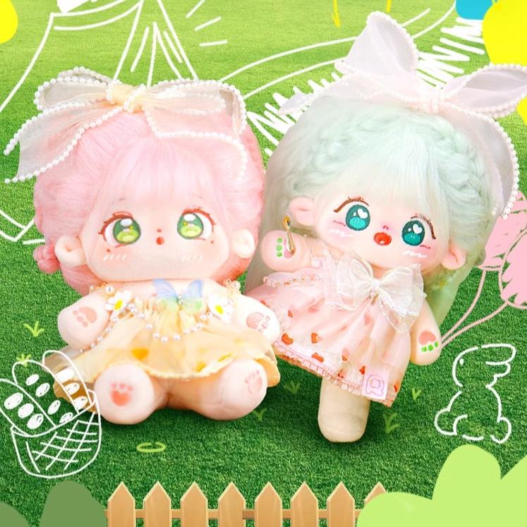 Spring Cotton Doll Clothes Sweetheart Fairy Doll Wigs 31812:381163