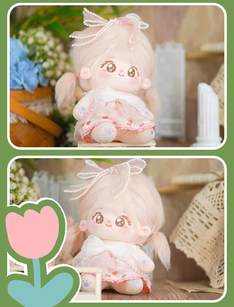 Spring Cotton Doll Clothes Sweetheart Fairy Doll Wigs 31812:381191