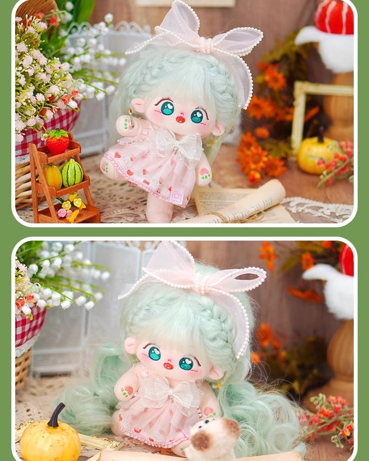 Spring Cotton Doll Clothes Sweetheart Fairy Doll Wigs 31812:381189