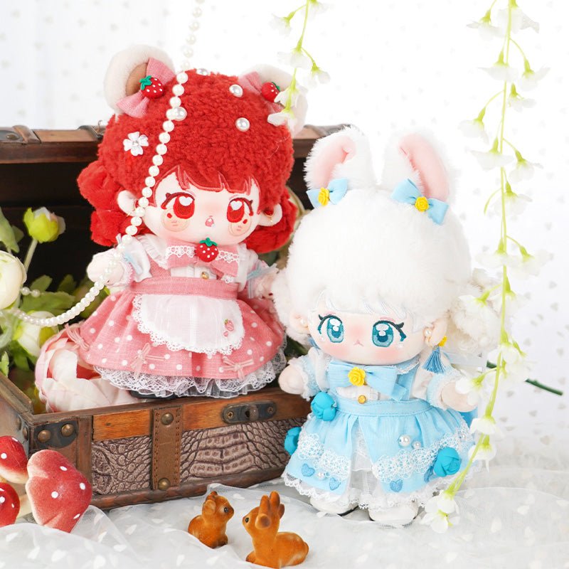 Squeaky Berry Wreath Rabbit Cotton Doll Accessories - TOY-PLU-57401 - omodoki - 42shops