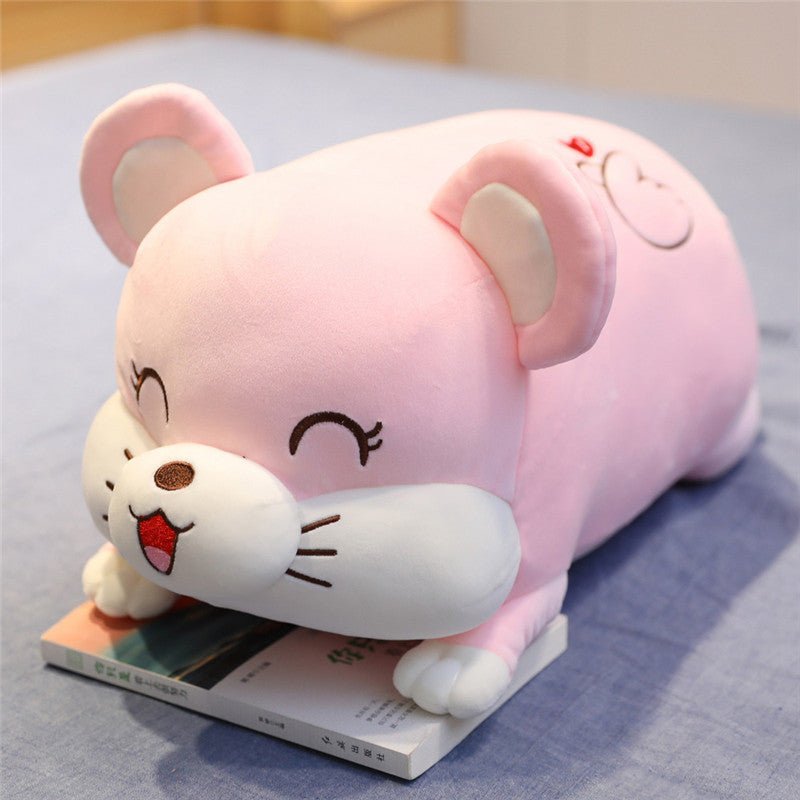 Stuffed Animal Pigs Mouse Hamster Plush Toy mouse  pink 40 cm/ 15.7 inches 