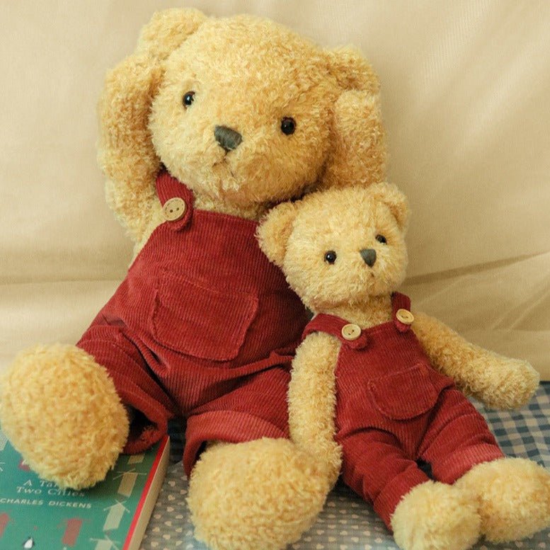 Stuffed Red Clothes Soft Teddy Bear Doll - TOY-PLU-77401 - Dongguan yuankang - 42shops