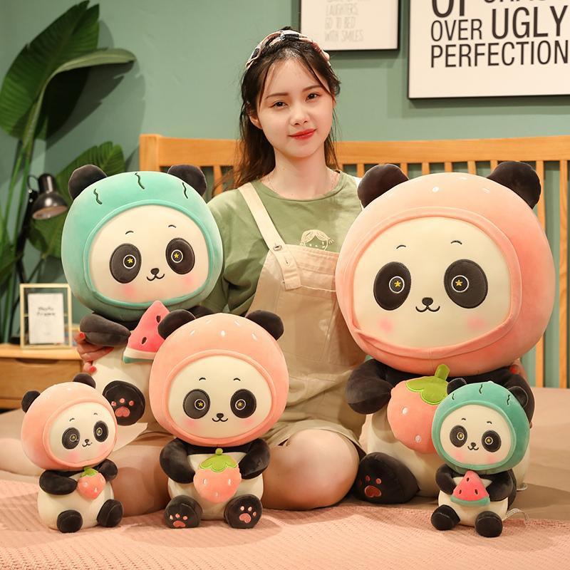Super Cute Chinese Mascot Panda Plush Dolls - TOY-PLU-84201 - Shandong changruxiang - 42shops