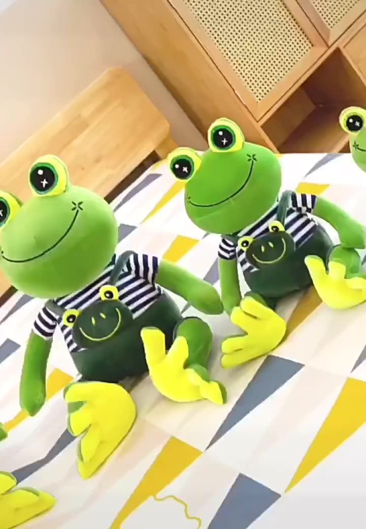 Super Cute Frog Plush Stuffed Animal Toy - TOY-PLU-90004 - Baigouxinchengshaqufang - 42shops