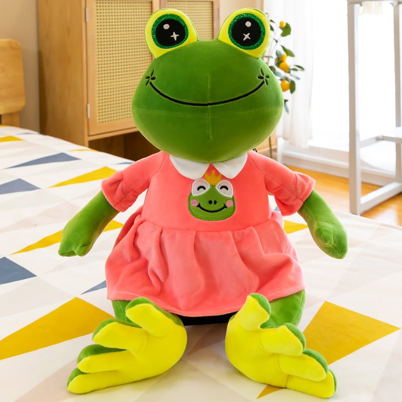 Super Cute Frog Plush Stuffed Animal Toy - TOY-PLU-90004 - Baigouxinchengshaqufang - 42shops