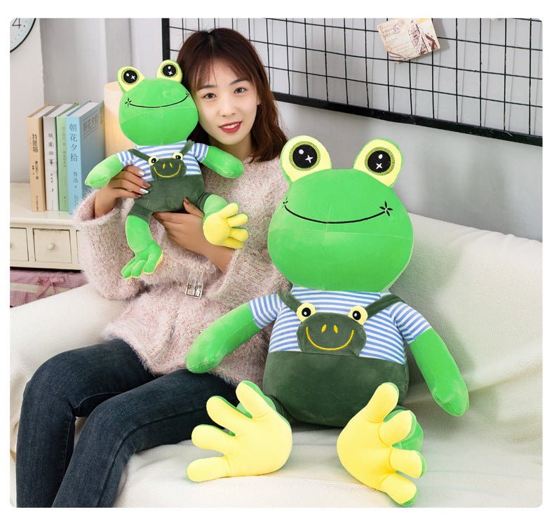 Super Soft Frog Plush Toy Stuffed Animal Doll - TOY-PLU-90101 - Baigouxinchengshaqufang - 42shops