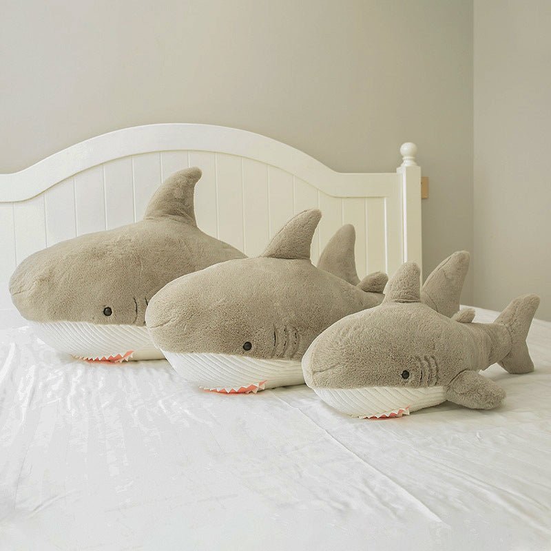 Super Soft Stuffed Shark Animal Plush Toy - TOY-PLU-88004 - Jiangsujinsujiaju - 42shops