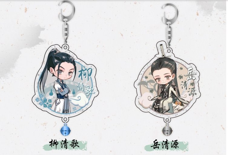 SVSSS Luo Binghe and Shen Qingqiu Acrylic Pendants 2358:38207