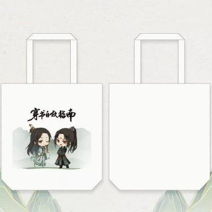 SVSSS Shen Qingqiu and Luo Binghe Canvas Bags (white) 6766:100810
