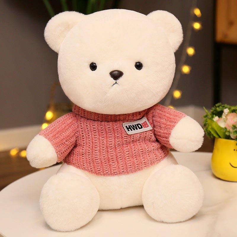Sweaters Teddy Bears Stuffed Animals little bear-white boy 25 cm/9.8 inches 